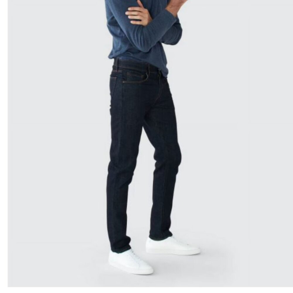 J Brand Tyler Jeans 36 x 34 Men's Slim NWT Levin Indigo Dark Blue Denim